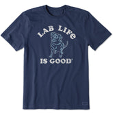 Men's Lab is Good Short Sleeve Crusher Tee