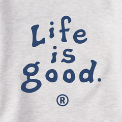 Men's LIG Vintage Wordmark Stacked Simply True Fleece Crew