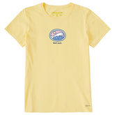 Women's Get Out Wave Short Sleeve Crusher Tee