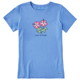 Women's Hibiscuses Short Sleeve Tee