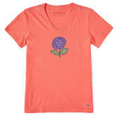 Women's Dahlia Short Sleeve Vee