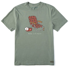 Men's Keep it Simple Chair Short Sleeve Tee