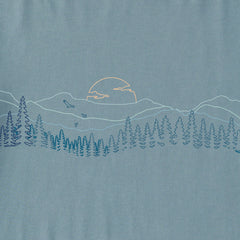 Men's Mountain Tree Landscape Short Sleeve Crusher Tee