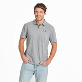 Men's Forest Landscape Short Sleeve Crusher-LITE Polo