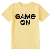 Kids Sport Game On Stacked Short Sleeve Crusher Tee