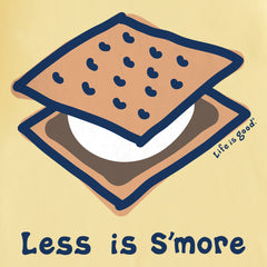 Kids Less is Smore Short Sleeve Crusher Tee