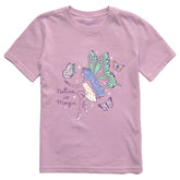 Kids Butterfly Fairy Nature is Magic Short Sleeve Crusher Tee