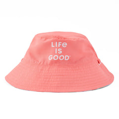 Toddler Daisy Checkerboard Pattern Made in the Shade Bucket Hat