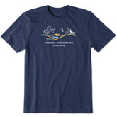 Men's Palm Sunset Weekend on the Water Short Sleeve Crusher Tee