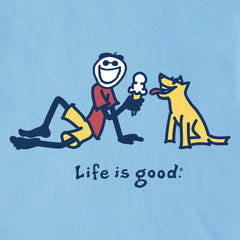 Men's Jake & Rocket Ice Cream Short Sleeve Crusher Tee