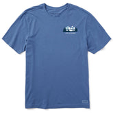 Men's Winter Evergreen Short Sleeve Crusher Tee