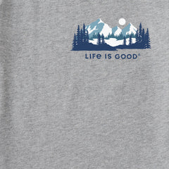 Men's Winter Evergreen Long Sleeve Crusher Tee