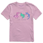Kids Amphibious Trio Short Sleeve Crusher Tee