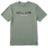 Men's Jake & Rocket Softball Vista Short Sleeve Tee