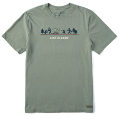 Men's Jake & Rocket Softball Vista Short Sleeve Tee