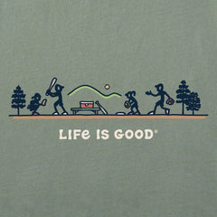 Men's Jake & Rocket Softball Vista Short Sleeve Tee