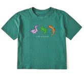 Women's Amphibious Trio Short Sleeve Crusher Boxy Tee
