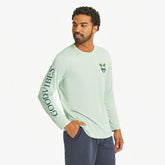 Men's Small Palms Long Sleeve Sun Crusher Tee