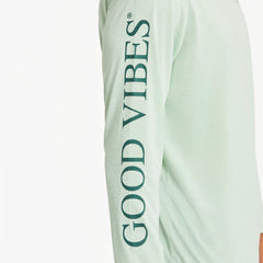 Men's Small Palms Long Sleeve Sun Crusher Tee