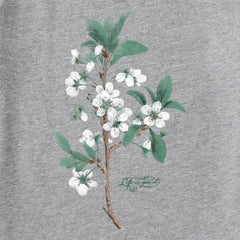 Women's Antique Plum Blossom Painting Long Sleeve Crusher Vee