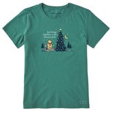 Women's Greatest Gift Winnie & P Short Sleeve Crusher Tee