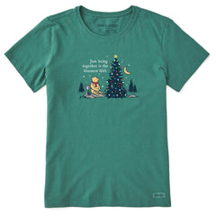 Women's Greatest Gift Winnie & P Short Sleeve Crusher Tee
