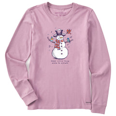 Women's Every Little Thing Showman Long Sleeve Crusher Tee