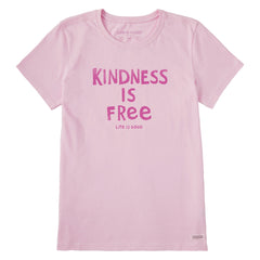 Women's Kindness is Free Short Sleeve Tee