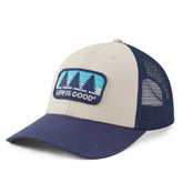 Adult Unisex Three Pine Patch Trucker