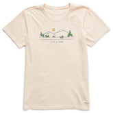 Women's Dog Vista Short Sleeve Crusher Tee
