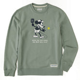 Men's Steamboat Willie Pickleball Simply True Fleece Crew