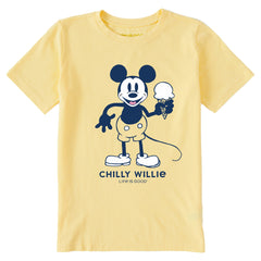 Kids Chilly Willie Short Sleeve Crusher Tee