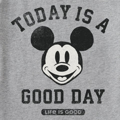 Kids Steamboat Willie Good Day Short Sleeve Crusher Tee