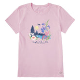 Women's Lakescape Crush on Nature Short Sleeve Tee