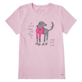 Women's Labby Wag your Tail Short Sleeve Crusher Tee