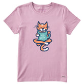 Women's Al with Coffee Short Sleeve Crusher Tee