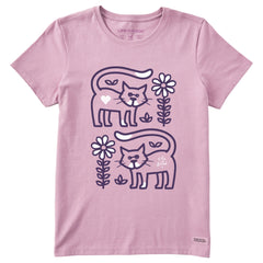 Women's Al Daisy Short Sleeve Crusher Tee
