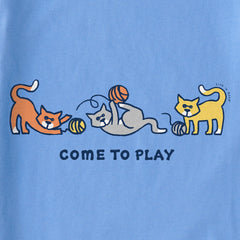 Women's Come to Play Al Short Sleeve Crusher Vee