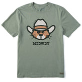 Men's Meowdy Al Short Sleeve Crusher Tee