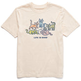 Men's Al's w Patterns Short Sleeve Crusher Tee