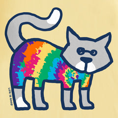 Kids Tye Dye Al Short Sleeve Crusher Tee