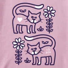 Kids Al Daisy Short Sleeve Crusher Tee