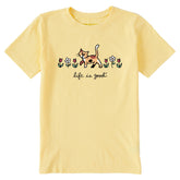 Kids Al with Flowers Short Sleeve Crusher Tee