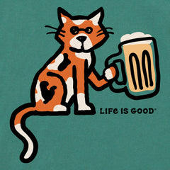 Women's Calico Al with Beer Short Sleeve Crusher Tee