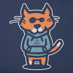 Men's Hoodie Al Short Sleeve Crusher Tee