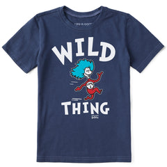 Kids Wild Thing Number 1 Short Sleeve Crusher Tee