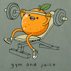 Women's Gym & Juice Short Sleeve Crusher Tee