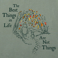 Men's Winnie Best Things Foliage Long Sleeve Crusher Tee