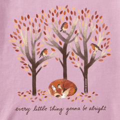 Women's Every Little Thing Fox Short Sleeve Tee