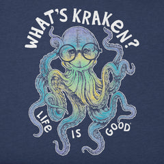Kids What's Kraken? Short Sleeve Crusher Tee